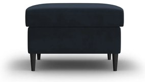 Sötétkék bársony lábtartó Kyoto – Cosmopolitan Design