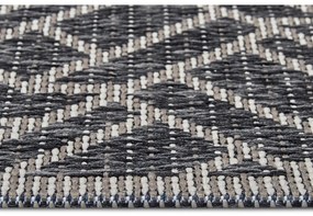 Sötétszürke kültéri szőnyeg 76x150 cm Clyde Eru – Hanse Home