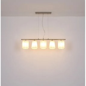 Globo 15430-5H - Csillár zsinóron NEMMO 5xE14/25W/230V