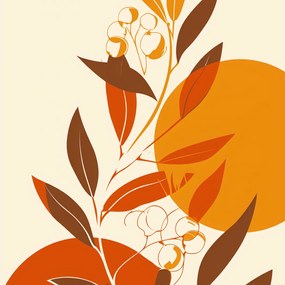 Poszter 20x20cm Meleg őszi szél