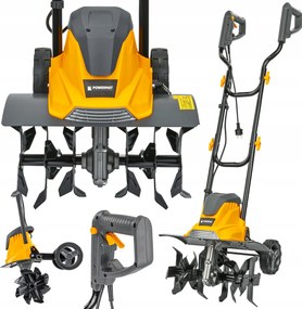 Elektromos Talajlazító Kultivátor 1900W 400MM Mélység 220MM