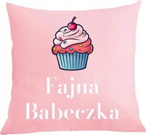 Párna párnahuzat Nőnapra Hűvös Muffin Ajándék