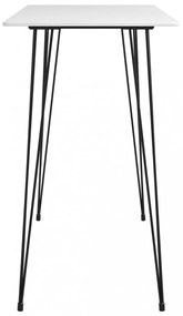 fehér bárasztal 120x60x105 cm