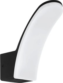 EGLO 98148 FIUMICINO Modern Kültéri Fali Lámpa Fehér, Fekete LED IP44