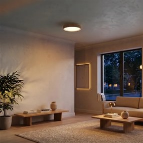 Brilagi - LED mennyezeti lámpa FLOCO LED/24W/230V Ø 30 cm fa/fehér