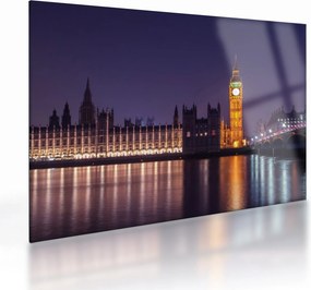 Londoni kép (üvegen) (70x50 cm)