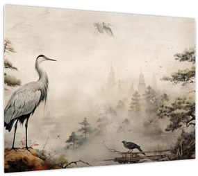 Kép - Rajzfilm tájkép (70x50 cm)