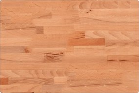vidaXL tömör bükkfa fürdőszobai pult 80 x 40 x 4 cm