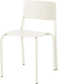 Bézs fém kerti szék Kei – noo.ma