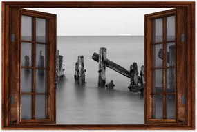 Poszterek 120x80 Fa hullámtörő