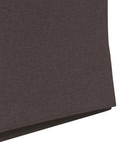 Étkező Székek 2 pcs sötétbarna 57 x 67 x 95 cm szövet