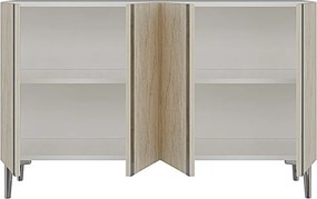 Anka 120 - White, Travertine, Gold