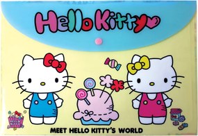 Hello Kitty World A/4 irattartó tasak