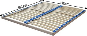 Ágyrács, 160x200, STELAR