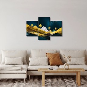 Kép - Szarvas a tájban (90x60 cm)