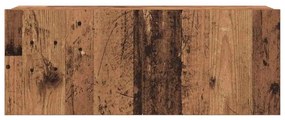 TV szekrény garnitúra 4 pcs Régi fa 160 x 30 x 30 cm Faanyag