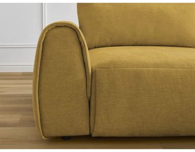 Okkersárga sarokkanapé Aden – Bobochic Paris