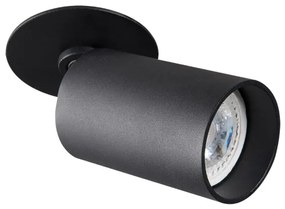 Kanlux 29311 - CHIRO 1xGU10/35W mennyezeti spot lámpa, fekete