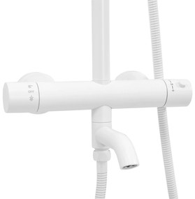 Termosztátos zuhanyszett Rea Lungo White Matt