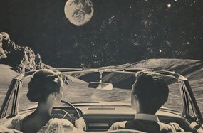 Poszter 91,5x60cm Vigyél engem a Holdra