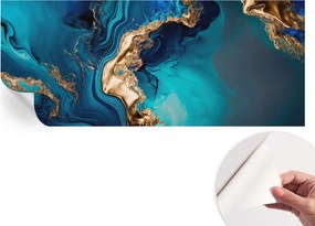 Divatos öntapadós fali tapéta furnér színes absztrakt 250x104 cm