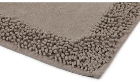 2x Fürdőszobai szőnyeg PIANTE 60x100 cm barna készlet