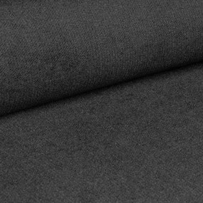 COMFINO VELVET kárpitozott ágy kihúzható vendégággyal, 120 x 200 cm, sötétszürke