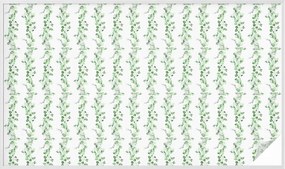 Öntapadós Ablakfólia Adatvédelem Zöld girlandok 200x116