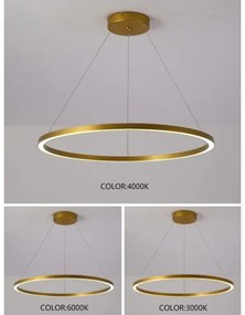 Immax NEO 07159-G80 - LED Dimmelhető csillár FINO LED/60W/230V Tuya arany + távirányító