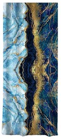 Kék-aranyszínű függöny 140x260 cm – Mila Home
