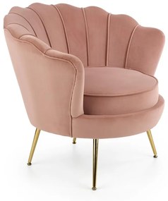 Amorinito fotel, rózsaszín/arany