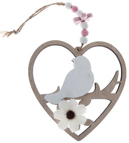 Fa szív függődísz készlet 2 db-os - Dakls
