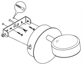 Eglo 95628 - LED Spotlámpa SALTO 1xLED/5,4W/230V