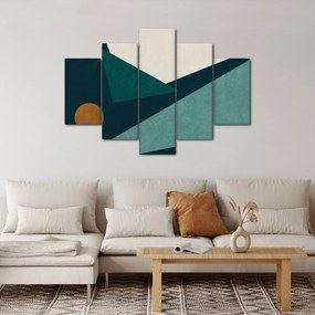 Kép - Kubista absztrakció (150x105 cm)