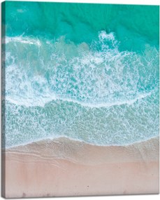 Vászonkép Víz Hab Hullámok Tenger Természet 40x50 cm Ideális ajándék