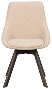 Bézs étkezőszék szett 2 db-os Alison – Rowico