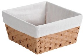 Kesper 17842 Tároló kosár textil béléssel, 28,5 x28,5 x 14,5 cm