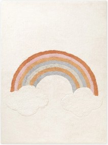 Krémszínű mosható-kézi szövésű pamut gyerek szőnyeg 140x200 cm Snuggle Petite – Hanse Home
