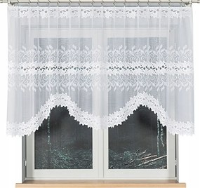 Jacquard készfüggöny bevágással az alján 280x120 cm Bastia