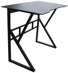 Játék számítógépasztal GAMER STL20CZ 100x60 cm fekete