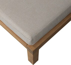 Szürkésbézs kárpitozott kerti kanapé Relax – vtwonen