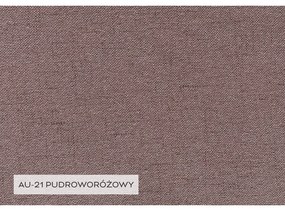 Rózsaszín kinyitható-tárolóhelyes sarokkanapé (bal oldali-U alakú) Classy Sophie – Miuform
