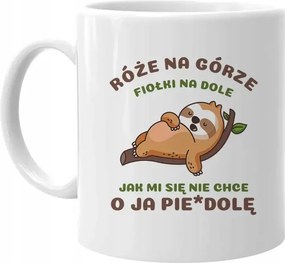 Vicces Bögre A Munkához Rózsák a tetején ibolya az alján, ha nem tetszik