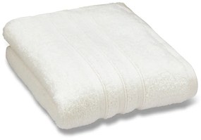 Krémszínű frottír pamut fürdőlepedő 70x120 cm Zero Twist – Catherine Lansfield