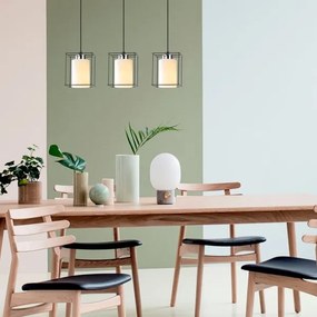 Csillár zsinóron SWANK 3xE27/100W/230V