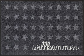 Willkommen csillagos lábtörlő - 40*60 cm (Választható méretek: 40*60 cm)