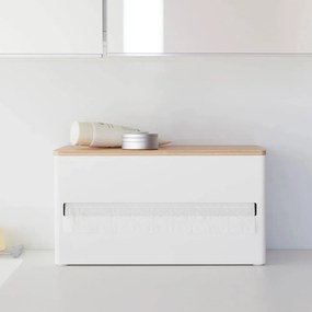 Fehér fém papírtörlő tartó Rin – YAMAZAKI