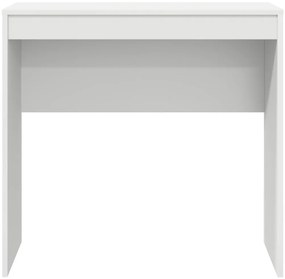 Íróasztal Fehér MDF 80 x 40 x 76 cm Egyszerű Íróasztal