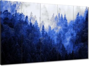 Vászonkép 100x70 Kék táj Hegyek