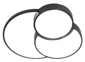 LED Dimmelhető mennyezeti lámpa LED/60W/230V 3000-6500K fekete + távirányító